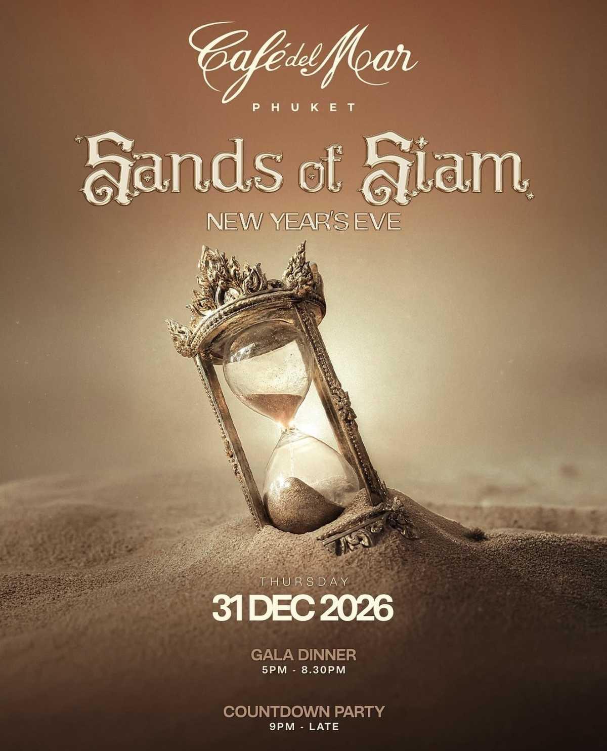 SANDS OF SIAM — NEW YEAR’S EVE AT CAFÉ DEL MAR PHUKET ✨🏝️ SANDS OF SIAM — NEW YEAR’S EVE AT CAFÉ DEL MAR PHUKET ✨🏝️