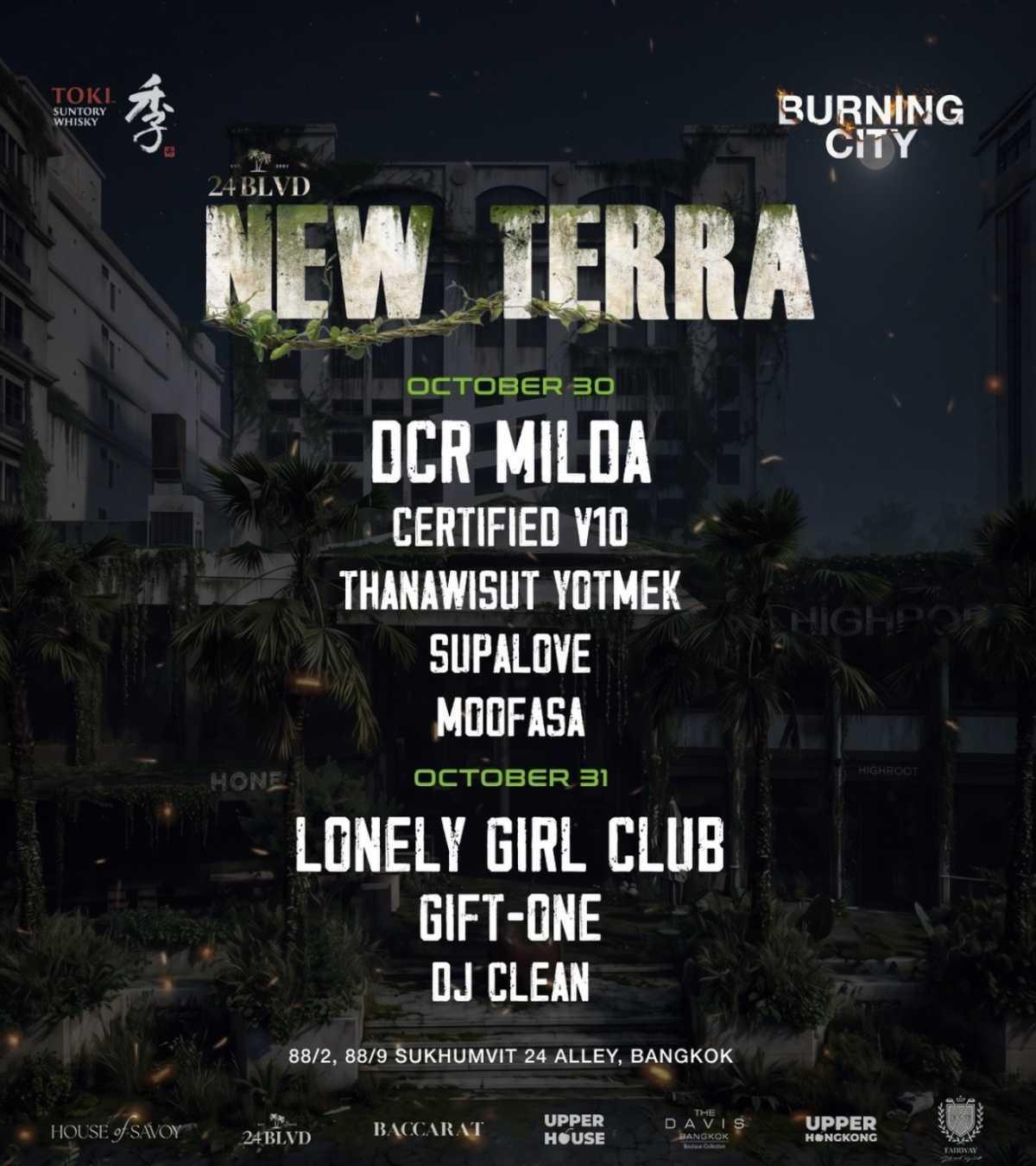 BURNING CITY 2026 — NEW TERRA AT 24 BLVD 🎃🔥
