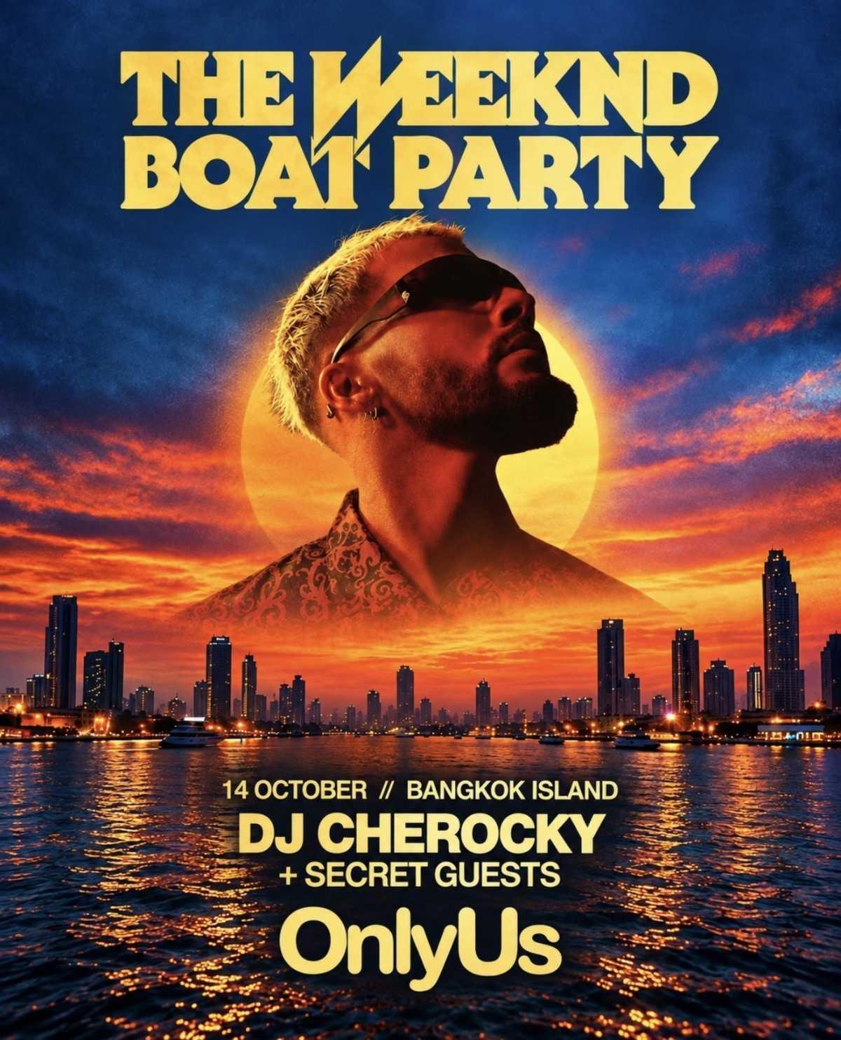 THE WEEKND BOAT PARTY β ONLYUS π’π THE WEEKND BOAT PARTY β ONLYUS π’π