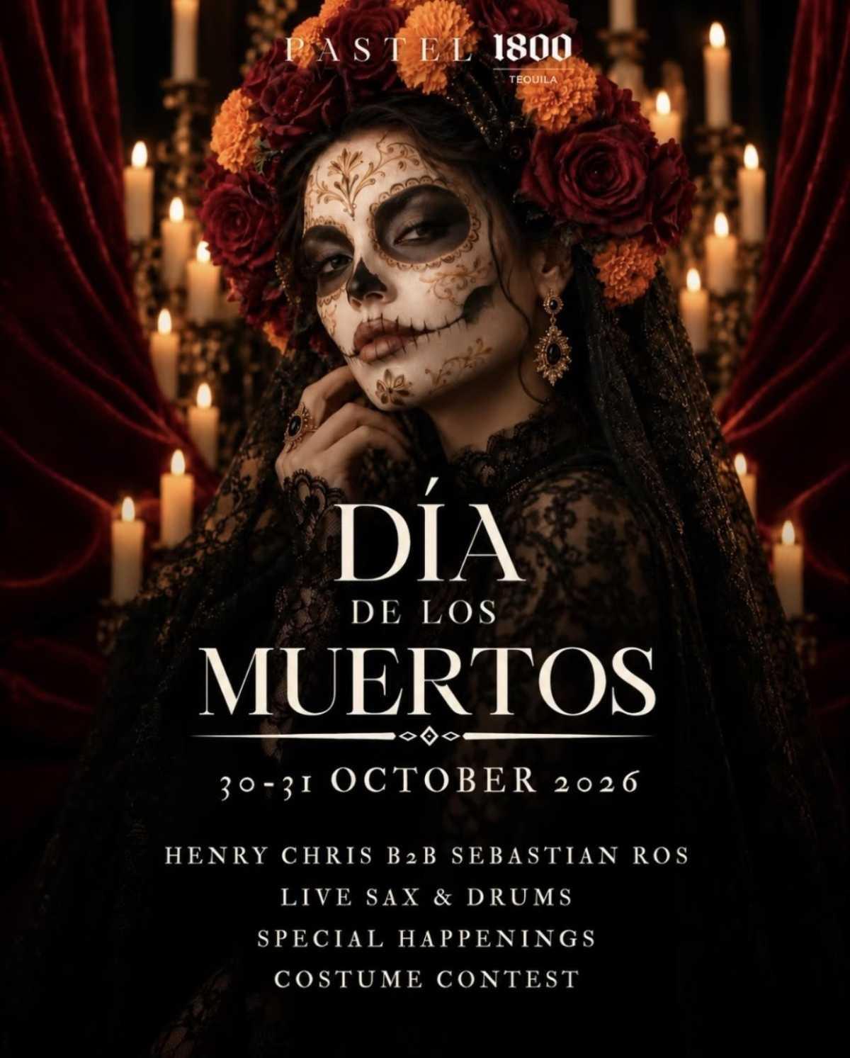 DÍA DE LOS MUERTOS — PASTEL BANGKOK 💀🌹