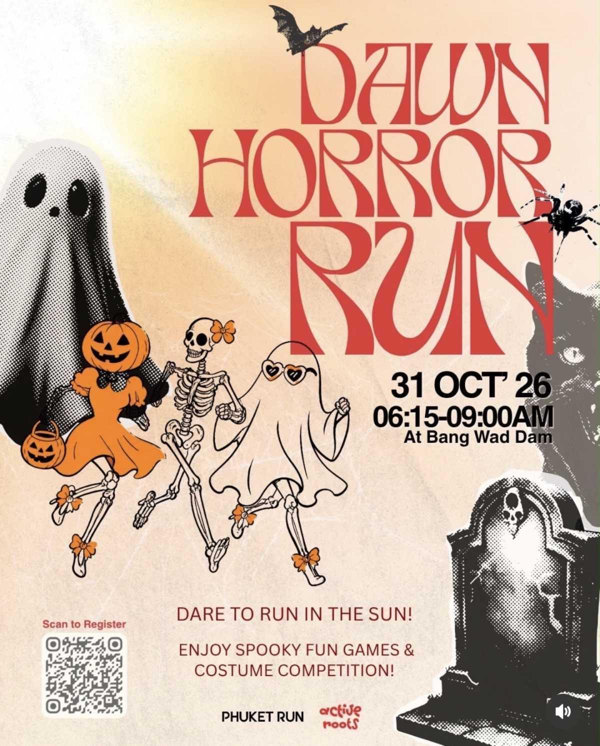 DAWN HORROR RUN — PHUKET 🎃🏃
