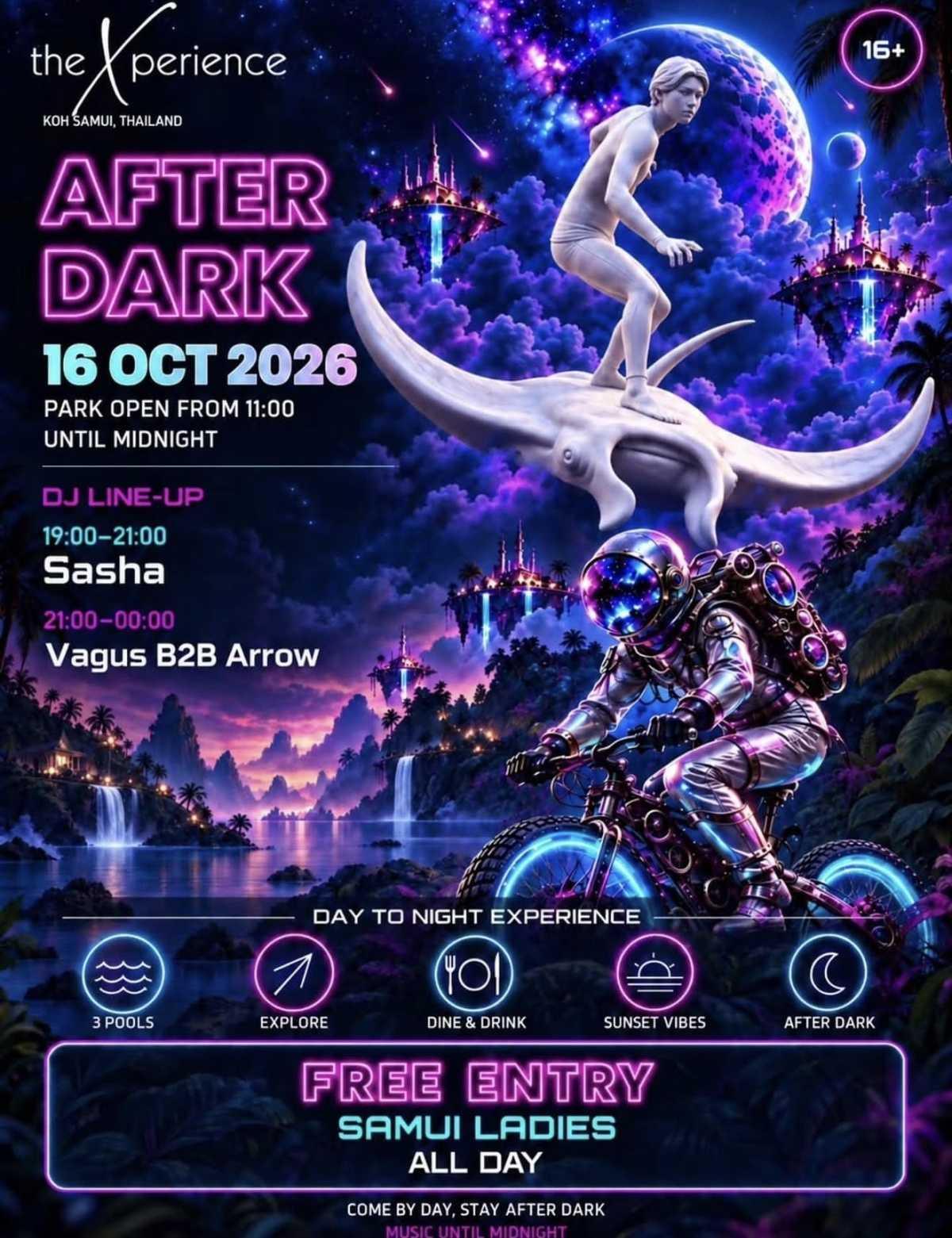 AFTER DARK AT THE XPERIENCE KOH SAMUI AFTER DARK AT THE XPERIENCE KOH SAMUI