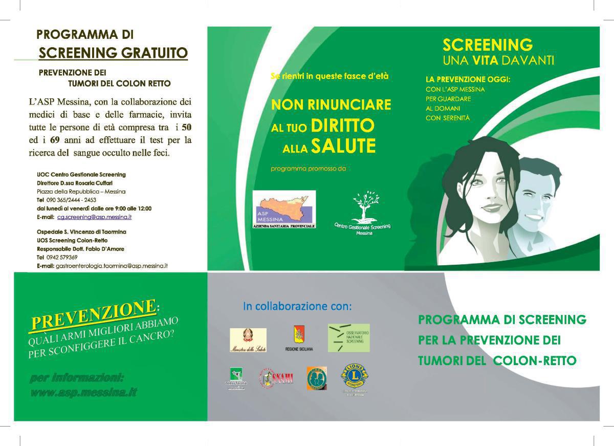 Screening tumore colon retto