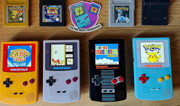 Modded Game Boy Color: Key features and functionality video