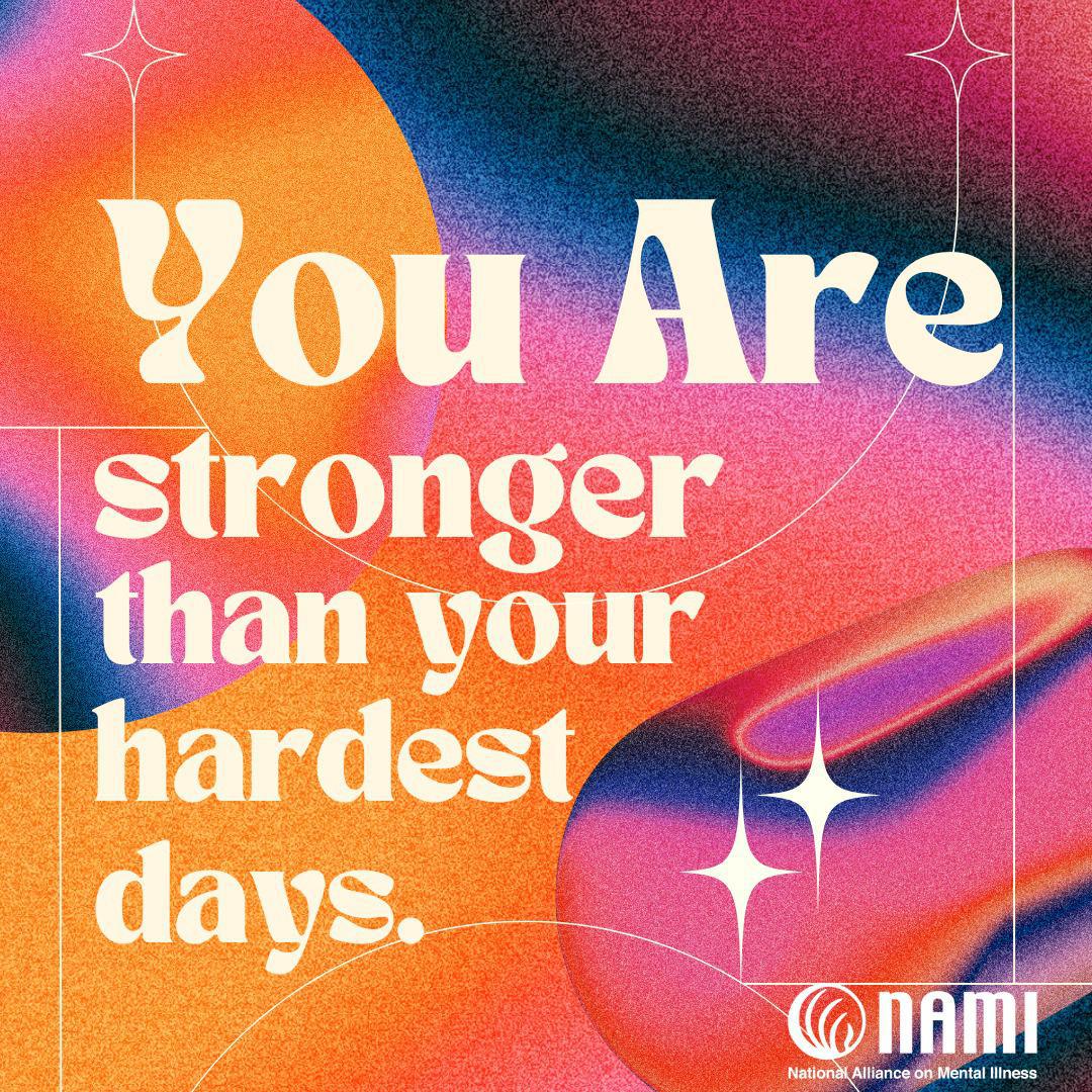 You Are Stronger Than Your Hardest Days.