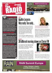 La Lettre Pro de la Radio launches The Radio Letter at the RAIN summit in Berlin