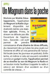Un Magnum dans la poche