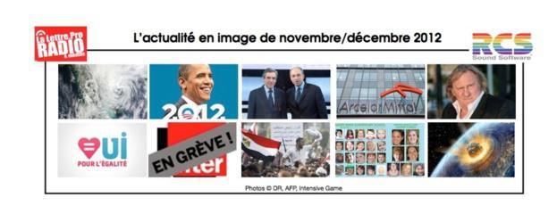 L'actualité sur la période novembre/décembre 2012