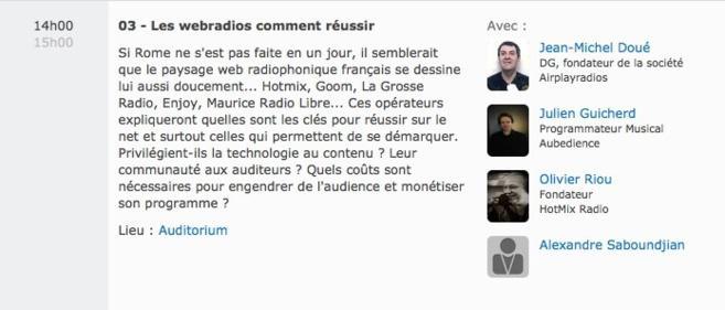 Coup d'envoi du salon Le RADIO