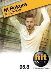 Hit West avec M Pokora à Quimper