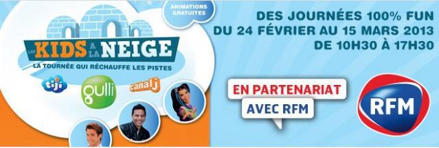 RFM partenaire des Kids