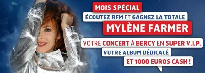 Un mois avec Mylène Farmer sur RFM