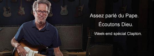 Oüi FM : week-end Eric Clapton