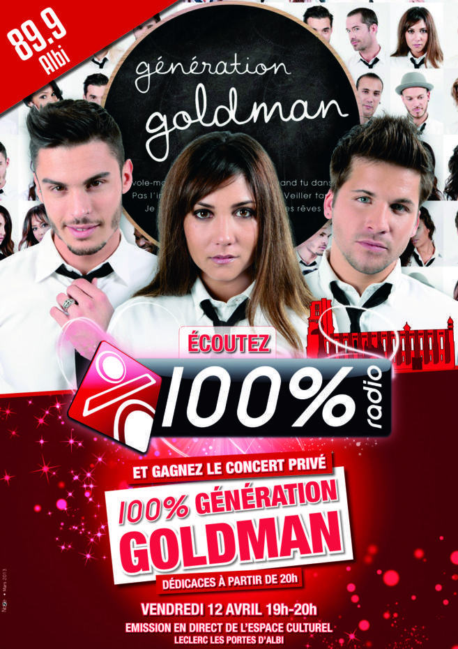 Génération Goldman à 100 %