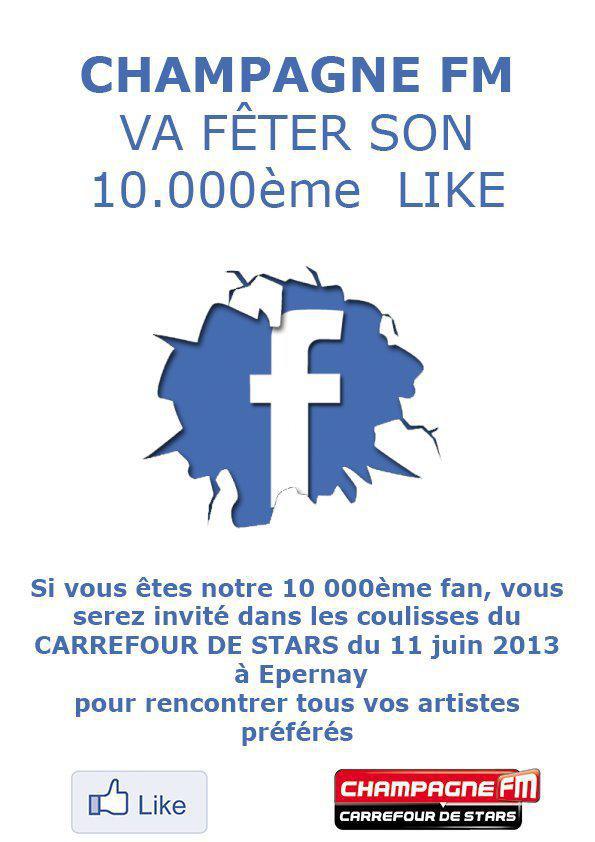 10 000 fans de Champagne FM