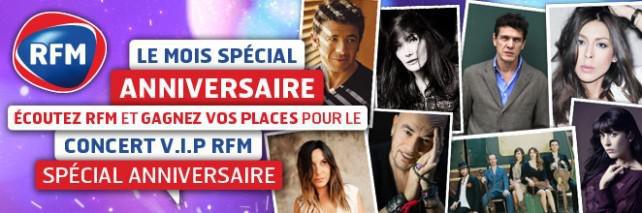 L’anniversaire RFM en mai