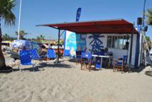 L'an passé déjà, France Bleu Roussillon avait installé son studio sur une plage  © Frédéric.Liénard / France bleu Roussillon