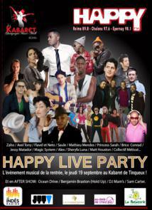 Happy FM organise l’Happy Live Party