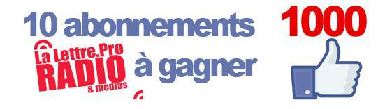 Facebook : 10 abonnements à gagner