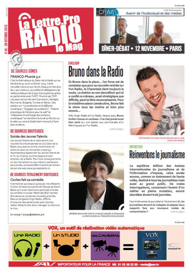 La Lettre Pro de la Radio : découvrez le n° 48
