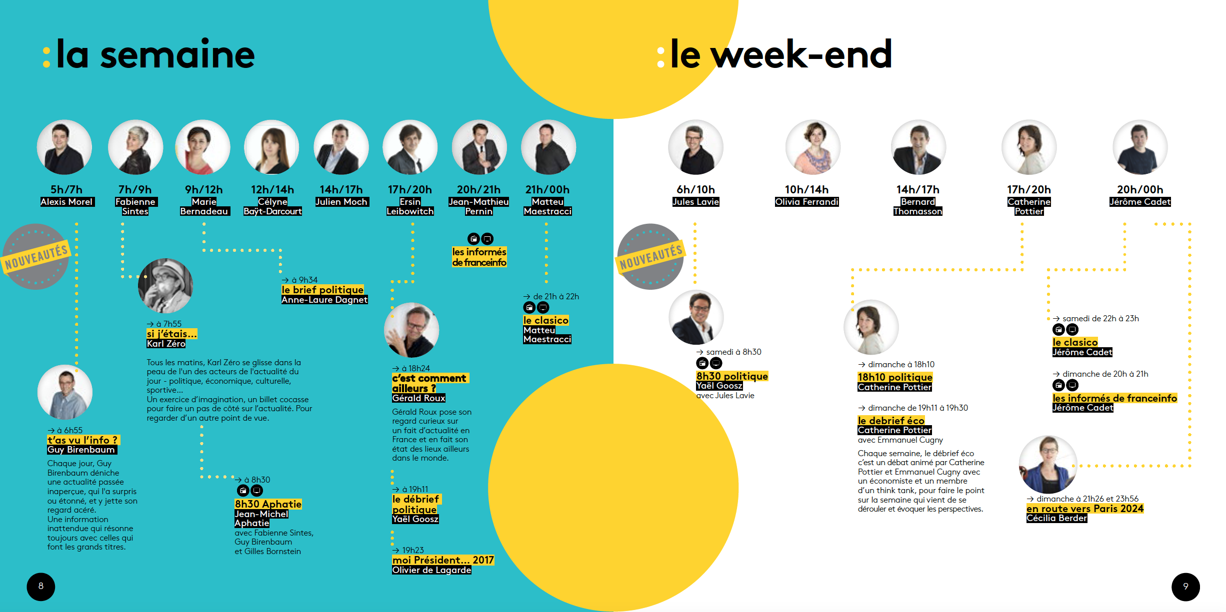 Trentième rentrée pour franceinfo