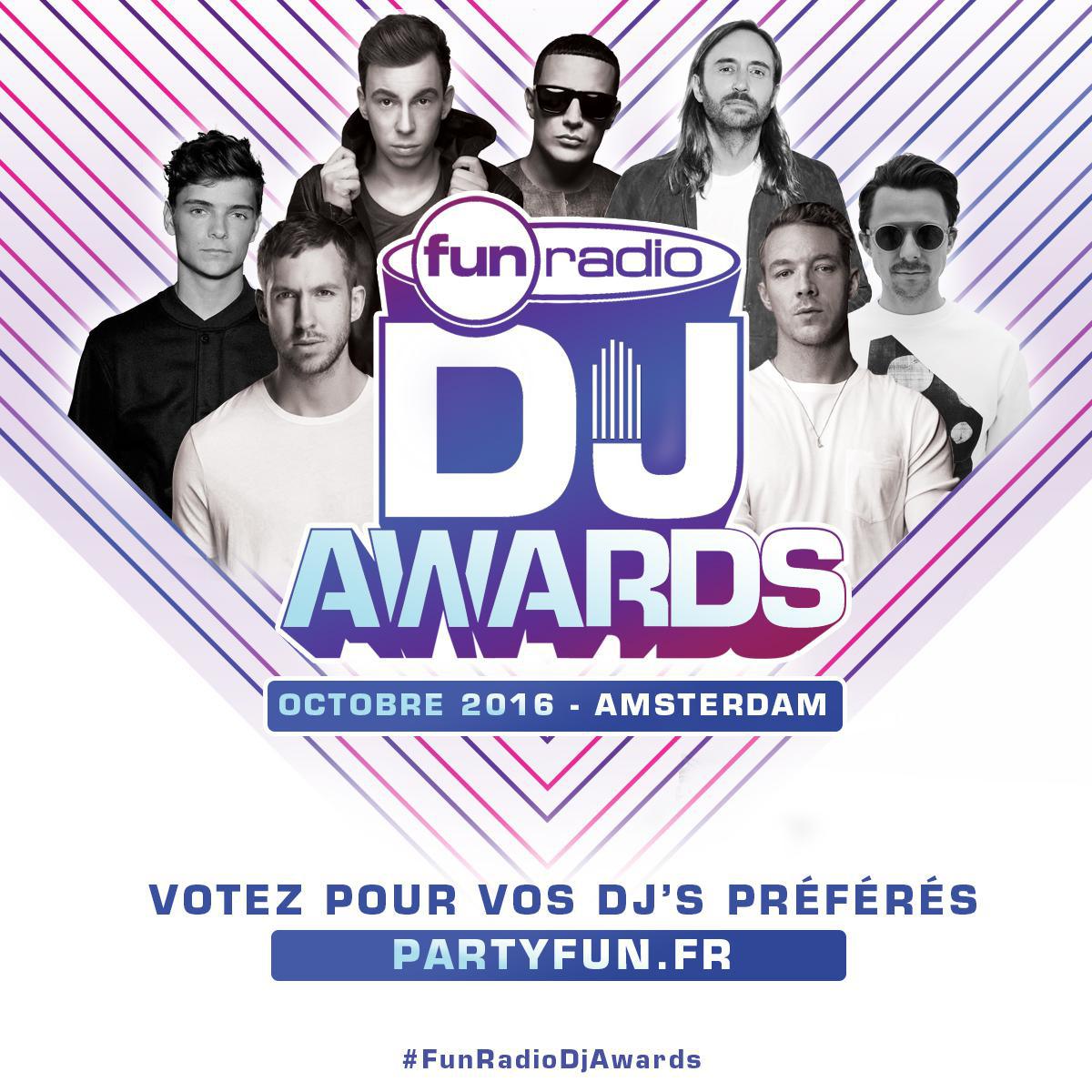 Fun Radio organise les Fun Radio DJ Awards 2016