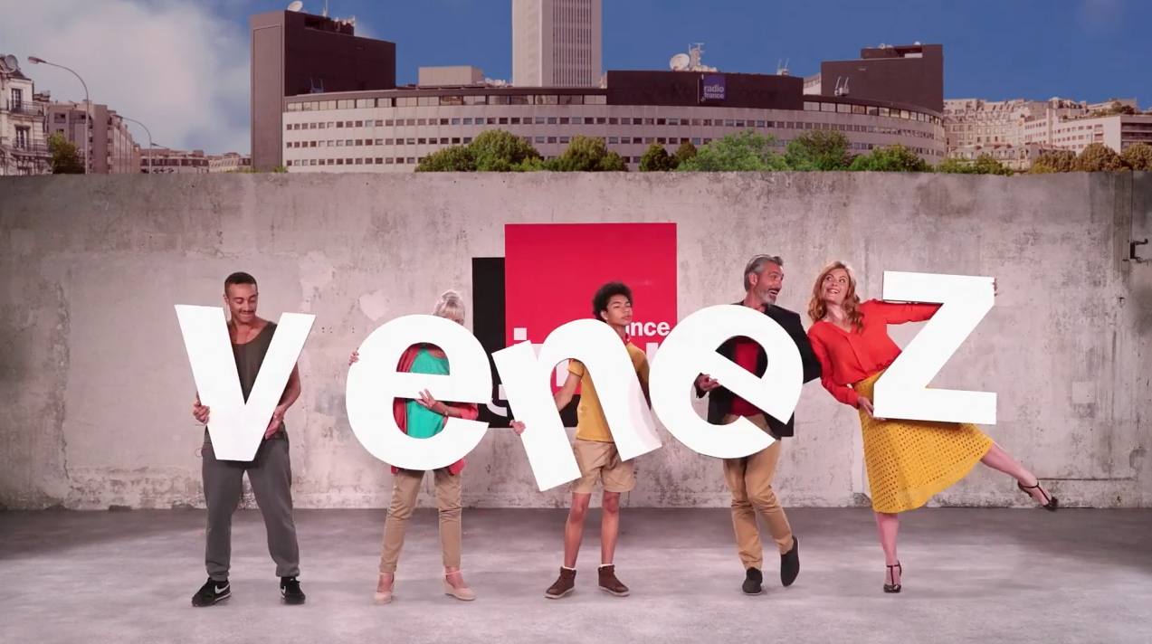 France Inter : un film publicitaire en stop-motion