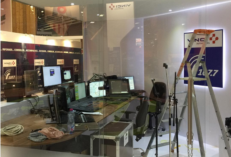 Radio Vinci Autoroutes au Mondial de l'auto