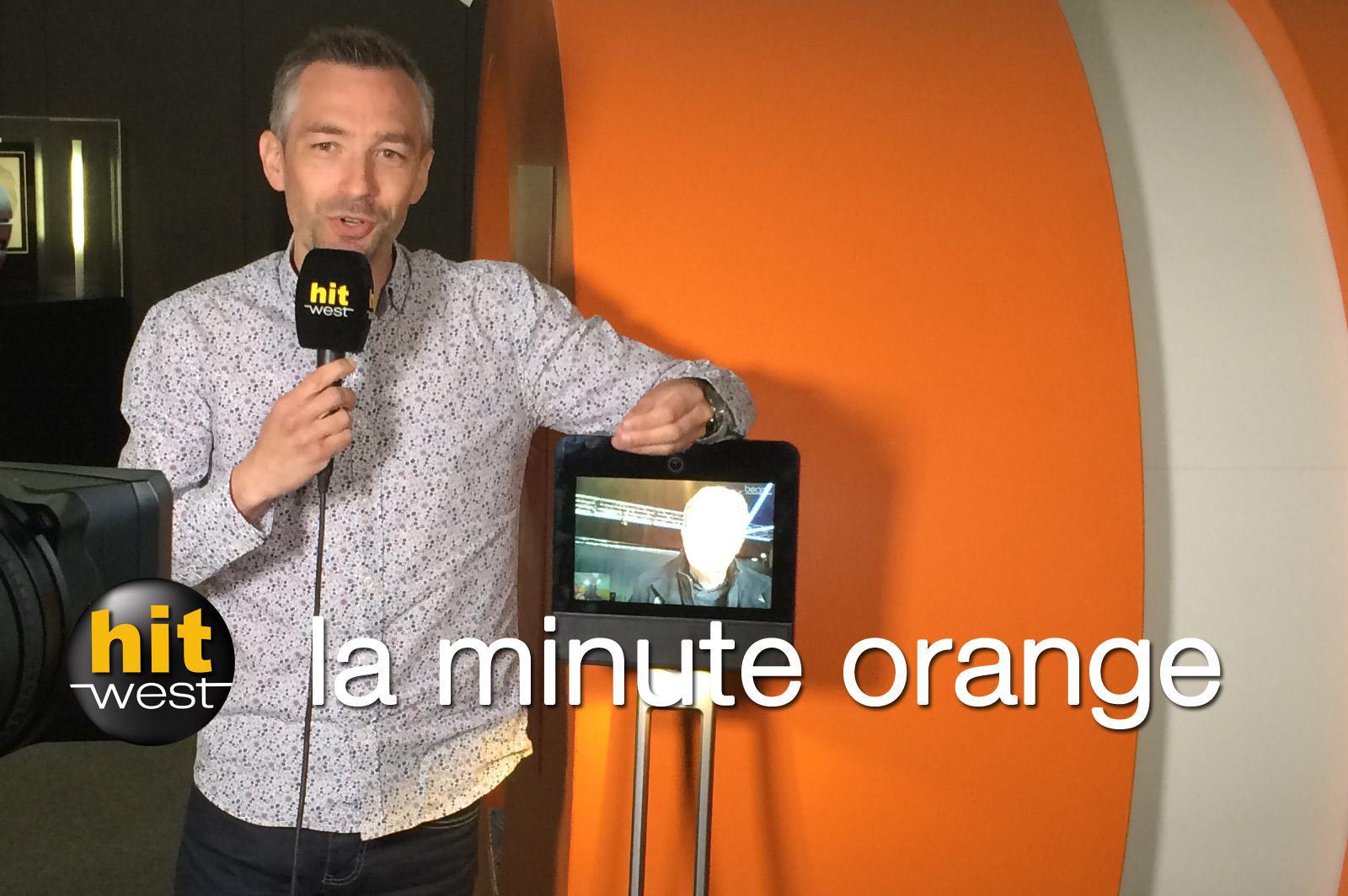 "La Minute Orange" sur Hit West