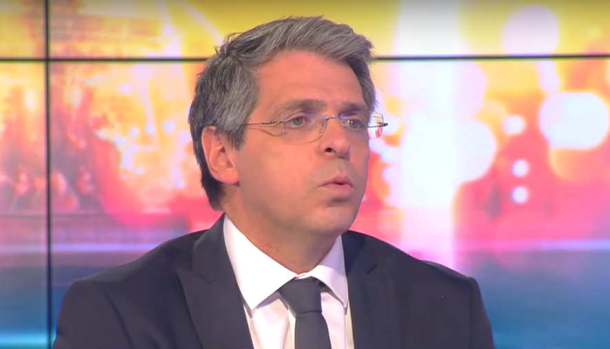 Michaël Darmon officiait jusqu'à présent sur la chaîne d'information i>télé © Capture i>télé