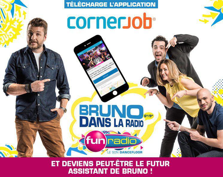 CornerJob recrute le futur assistant du Morning de Fun Radio