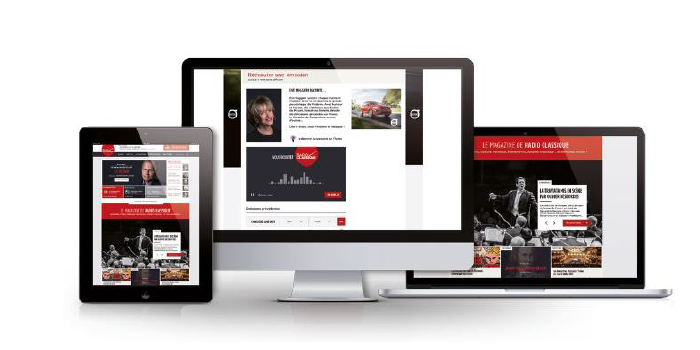 Radio Classique lance son nouveau site web