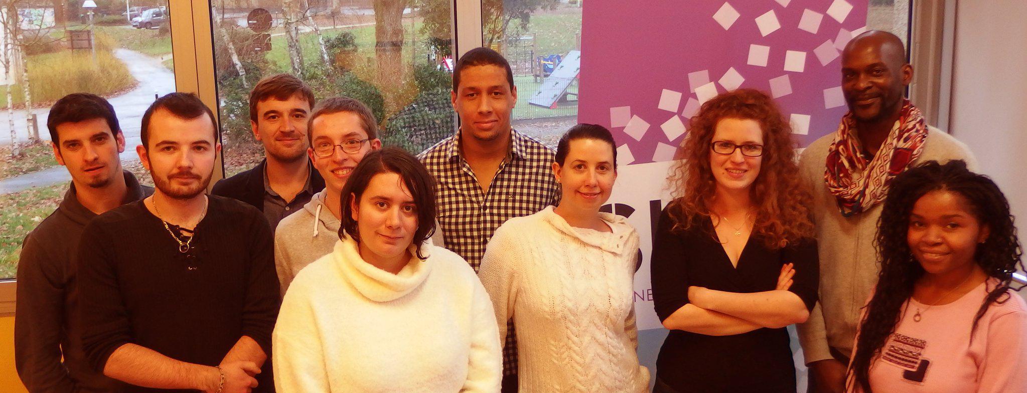 Les dix stagiaires de la poromotion 2017 de la Skol Radio