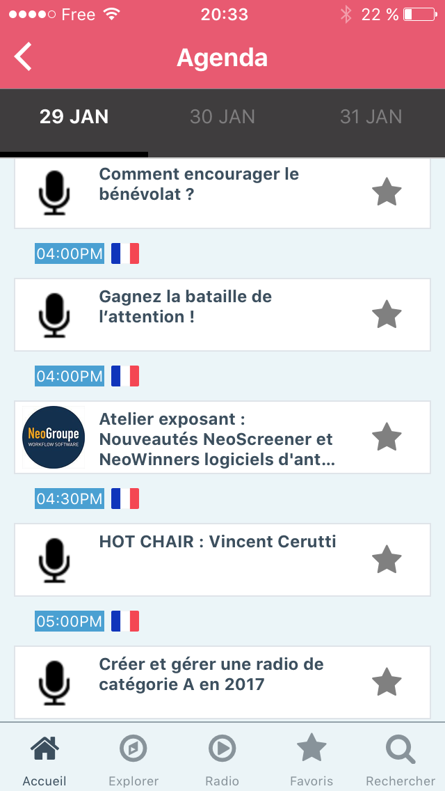 Une nouvelle application pour le Salon de la Radio