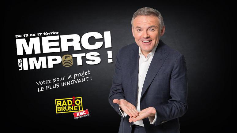 RMC : "Radio Brunet" présente "Merci les impôts"