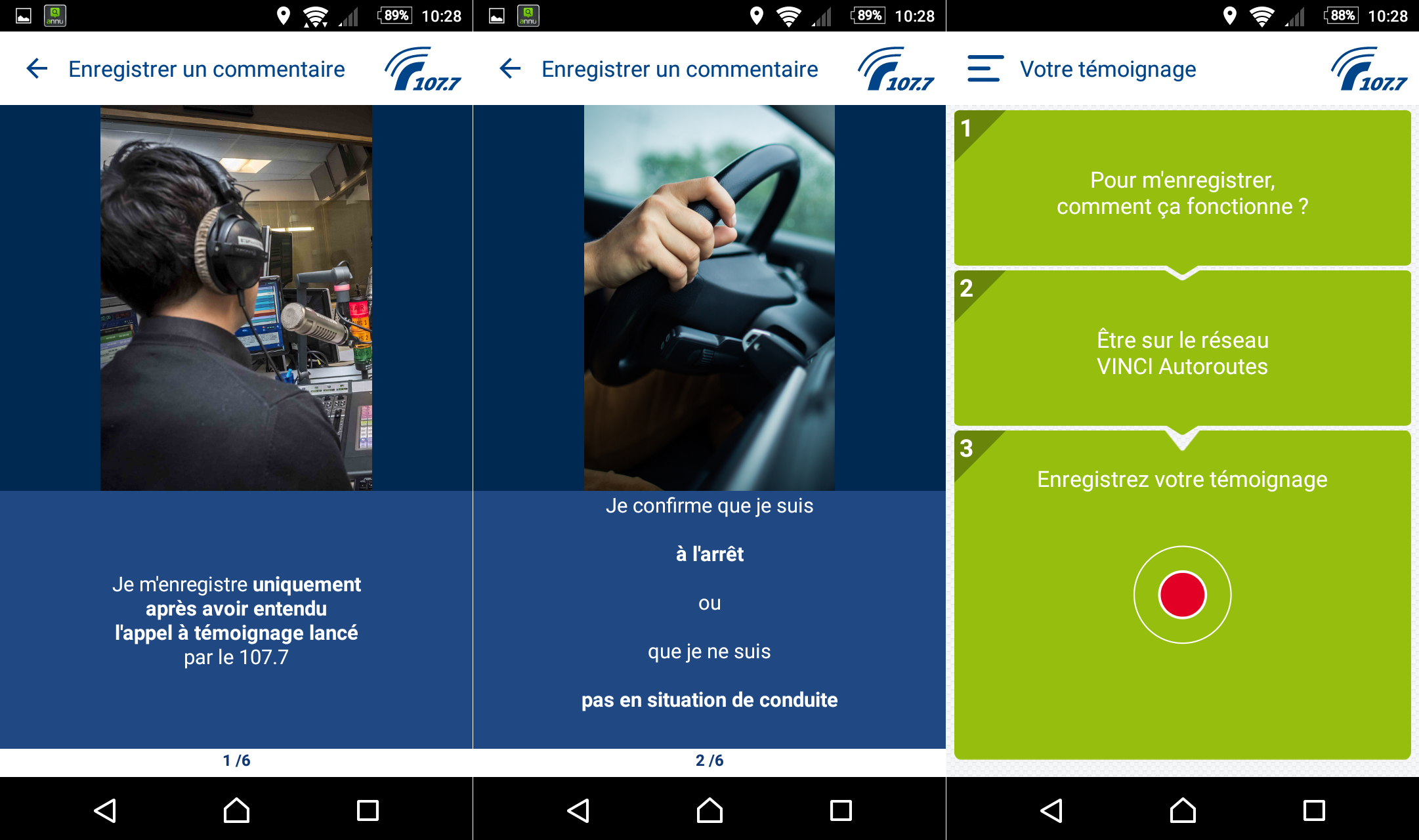 Un dispositif de crise sur smartphone chez Radio VINCI