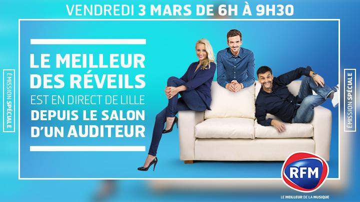 La matinale de RFM chez un auditeur