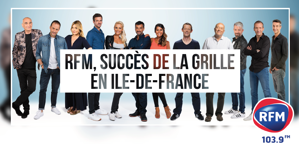 Audiences à Paris : RFM perd un demi-point sur an