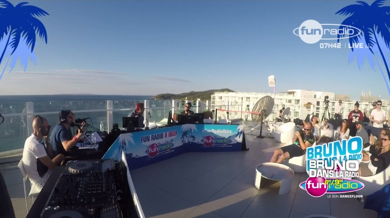 Fun Radio sous le soleil d'Ibiza