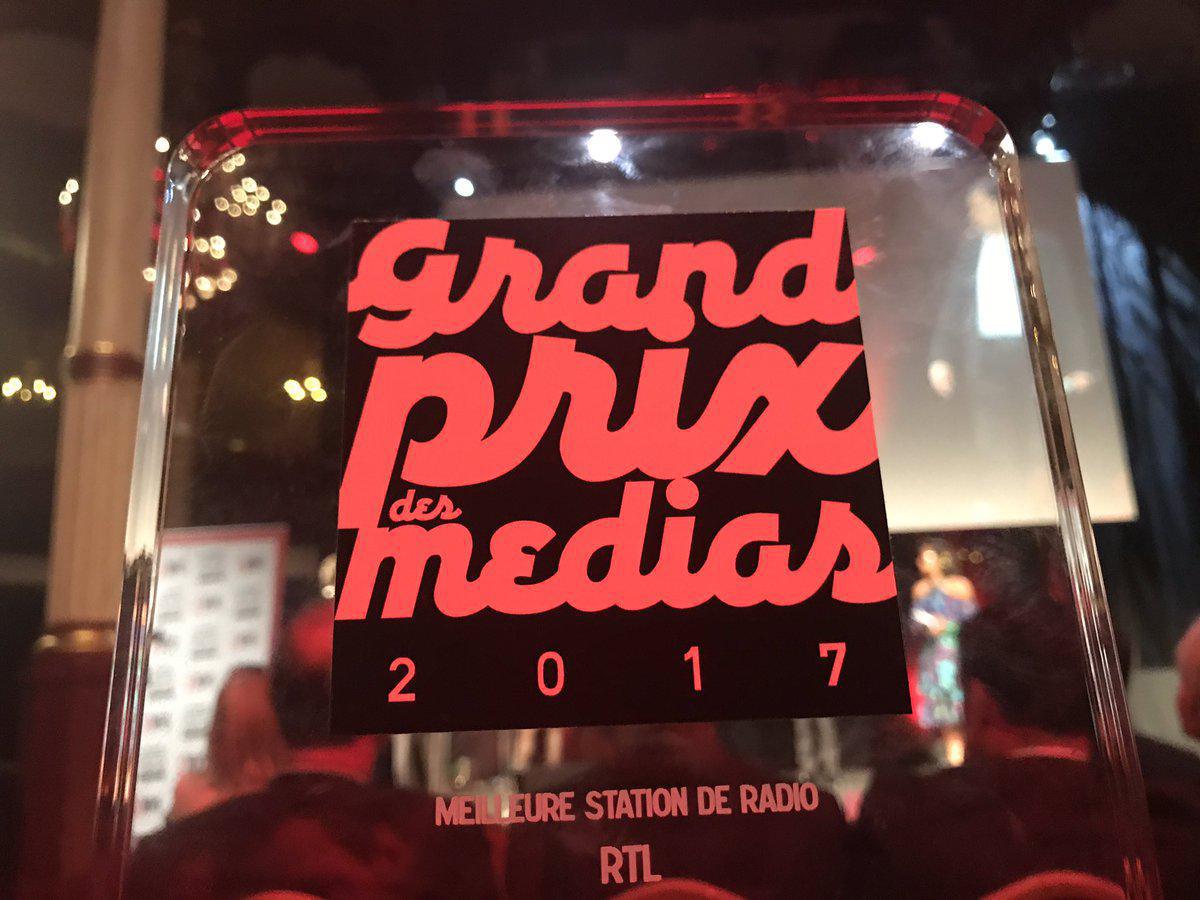 RTL obtient le Prix CB News de la meilleure radio