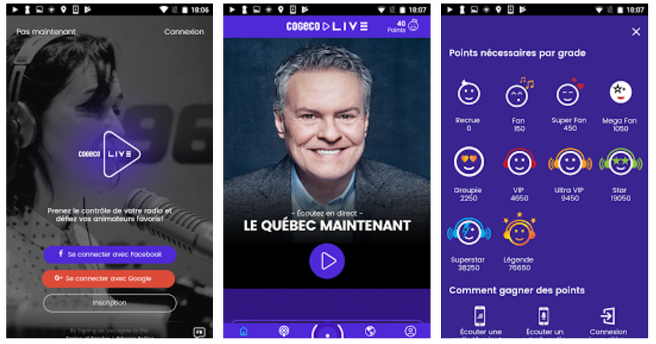 Cogeco Média lance l'application Cogeco Live