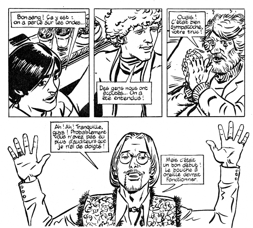 La BD "Interférences" adaptée dans une pièce radiophonique