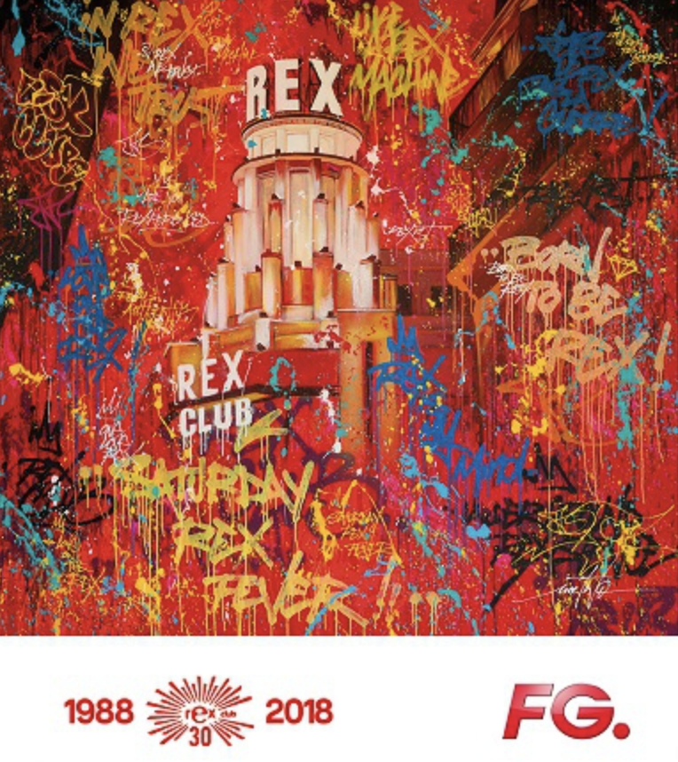 Radio FG partenaire des 30 ans du Rex Club