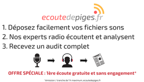 Un service d'écoute de piges exclusivement pour les radios