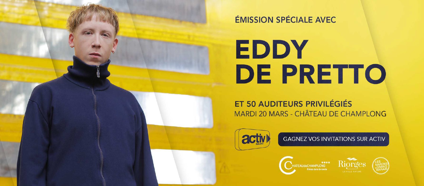 Activ Radio : 50 auditeurs rencontrent Eddy de Pretto