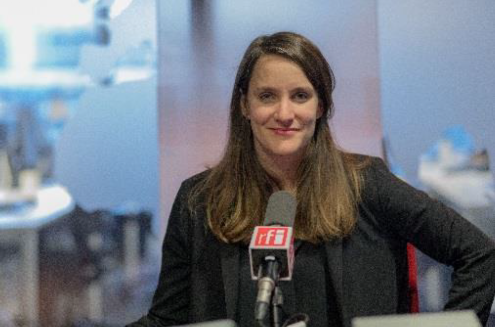 Charlotte Lalanne, étudiante en journalisme à l'IPJ, lauréate du Prix RFI Charles Lescaut 2018