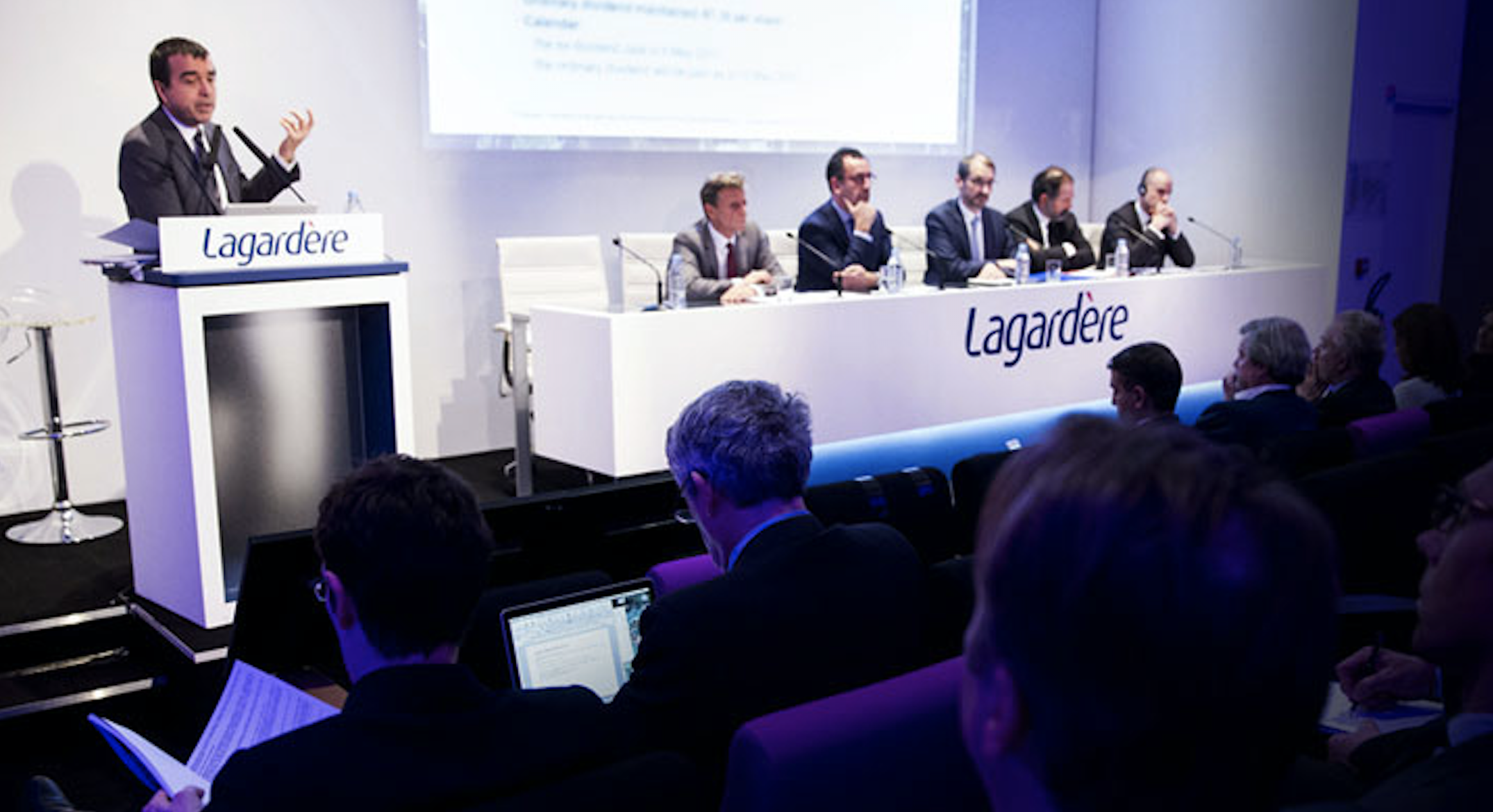 Arnaud Lagardère © Lagardère