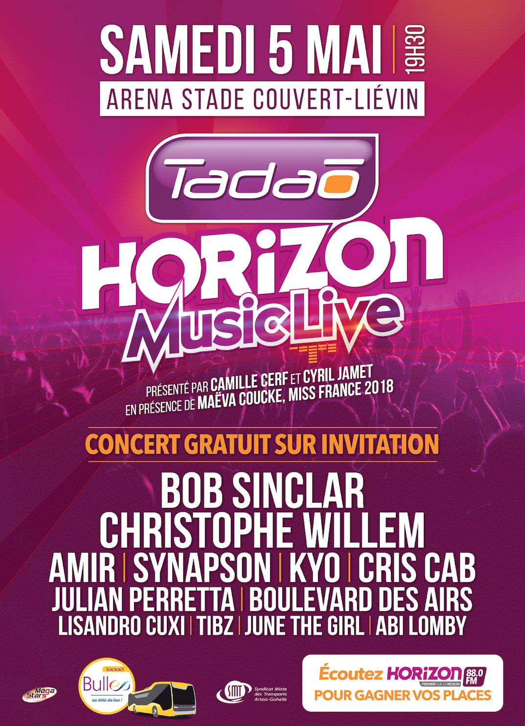 Le concert "Tadao-Horizon Music Live" est complet