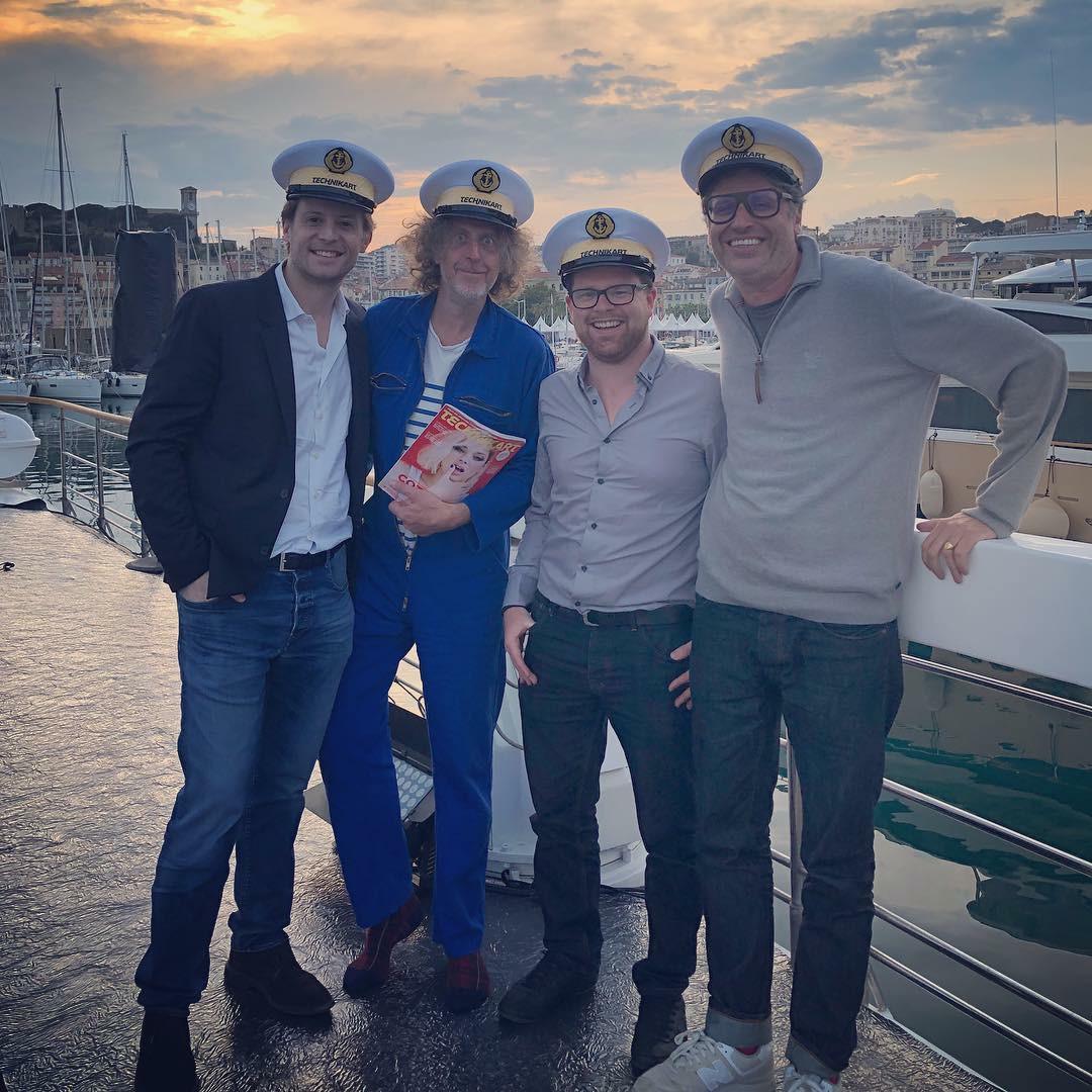 Chaque soir, l'équipe est en duplex du Techniboat