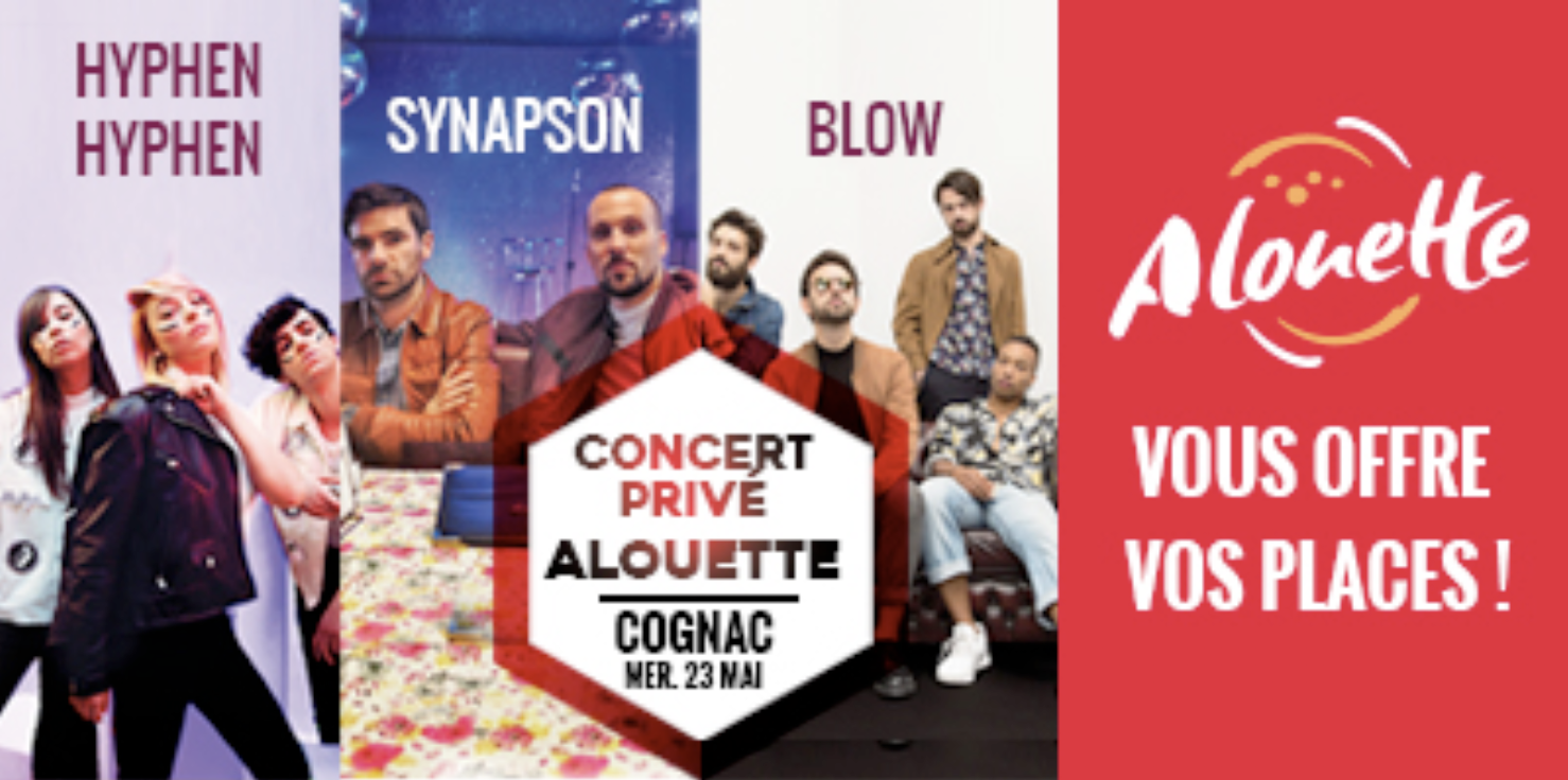 Nouveau "Concert Privé" pour Alouette à Cognac